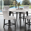  Furniture of America Sabro FM3330BK-RT-5PC 5 Pc Dining Table Set IMAGE 2