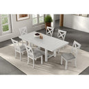  Furniture of America Ferrone FM3429WH-T-7PC 7 Pc Dining Table Set IMAGE 2