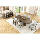  Furniture of America Clements FM3411AK-OT-9PC 9 Pc Dining Table Set IMAGE 3