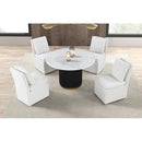  Furniture of America Varde FM3431WH-RT-5PC-00WH 5 Pc Dining Table Set IMAGE 2