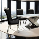  Furniture of America Palazzo FM33002SV-T-7PC-10WH 7 Pc Dining Table Set IMAGE 5