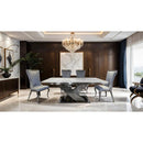  Furniture of America Palazzo FM33002SV-T-TABLE Dining Table IMAGE 5