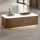  Furniture of America Virden FM47000BR-C Rectangular Cocktail Table IMAGE 1