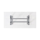  Furniture of America Silvestri FM37000SV-T-TABLE Dining Table IMAGE 2