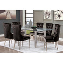  Furniture of America Silvestri FM37000SV-T-TABLE Dining Table IMAGE 4