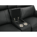  Furniture of America Oliverus FM69009BK-SECT-PM Power Sectional IMAGE 7