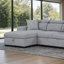  Furniture of America Chatteris FM64000GY-SECT-L Sectional IMAGE 1