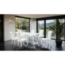  Furniture of America Holbaek FM37008SV-T-7PC-07SW 7 Pc 80" Dining Table Set IMAGE 2