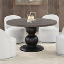  Furniture of America Essen FM3430ES-RT-TABLE Round Dining Table IMAGE 1