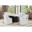  Furniture of America Morges FM3432WH-T-5PC-01LG 5 Pc Dining Table Set IMAGE 1