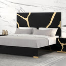  Furniture of America Goldsberg FM7425BK-Q-G-BED Queen Bed IMAGE 1