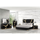  Furniture of America Goldsberg FM7425BK-N Nightstand IMAGE 2
