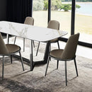  Furniture of America Norelli FM3701SV-T-TABLE Dining Table IMAGE 2