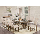  Furniture of America Julia CM3014T-9PC 9 Pc Dining Table Set IMAGE 1