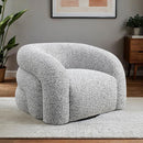  Furniture of America Freja FM-AC6003GY-SW Swivel Chair IMAGE 1