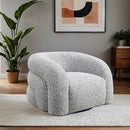  Furniture of America Freja FM-AC6003GY-SW Swivel Chair IMAGE 2