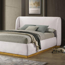  Furniture of America Whitman FM72004WH-Q-BED Queen Bed IMAGE 1
