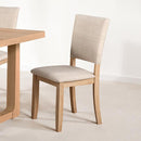  Furniture of America Sauro SL3405NT-SC-4PK Set Of 4 Upholstered Side Chair IMAGE 1