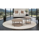  Furniture of America Roros FM44008NT-ER Round End Table IMAGE 2