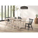  Furniture of America Hines FM3101NT-OT-7PC 7 Pc Dining Table Set IMAGE 1