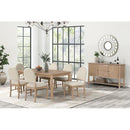  Furniture of America Rheinfall FM3426NT-SC-2PK Dining Chair IMAGE 2