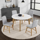  Furniture of America Mandier FM37009NT-RT Round Table IMAGE 1