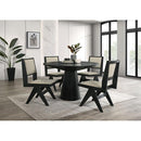  Furniture of America Tottenham FM3222BK-RT-48-5PC 5 Pc Dining Table Set IMAGE 1