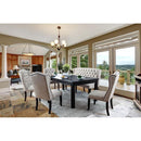  Furniture of America Sania CM3324BKT84-3564-7PC 7 Pc Dining Table Set IMAGE 1