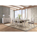  Furniture of America Hinwitz FM3399WH-T-7PC 7 Pc Dining Table Set IMAGE 1