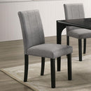  Furniture of America Amelio FM32009BK-SC-2PK Set Of 2 Side Chair IMAGE 1