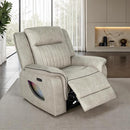  Furniture of America Arturus NX6061LB-CH-PM Power Recliner IMAGE 1
