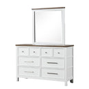  Furniture of America Pinetop FM7171WH-D Dresser IMAGE 3