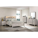  Furniture of America Mysen FM7202WH-EK-BED King Bed IMAGE 2