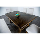  Furniture of America Losone FM3422BR-T-7PC 7 Pc Dining Table Set IMAGE 2
