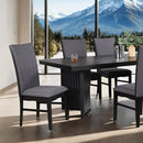  Furniture of America Easingwold FM3231BK-T-7PC 7 Pc Dining Table Set IMAGE 2