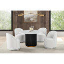  Furniture of America Broager FM3001WH-SC Dining Swivel Chair IMAGE 2