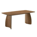  Furniture of America Alnwick FM3217WN-T-7PC 7 Pc Dining Table Set IMAGE 3