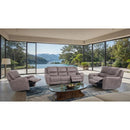  Furniture of America Demetrius CM9931BR-LV-PM-PK Power Loveseat IMAGE 2