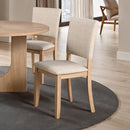  Furniture of America Oberto SL3406NT-SC-4PK Set Of 4 Upholstered Side Chair IMAGE 1