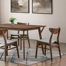  Furniture of America Skien FM3210WN-T-5PC 5 Pc Dining Table Set IMAGE 3