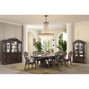  Furniture of America Leovanni FM31003DB-T-TABLE Dining Table IMAGE 8