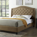  Furniture of America Carly FM7160BR-CK-BED Calfornia King Bed IMAGE 1