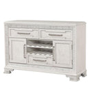  Furniture of America Stella Mia FM31000WH-SV Sideboard IMAGE 2