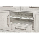  Furniture of America Stella Mia FM31000WH-SV Sideboard IMAGE 7