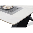  Furniture of America Lenvik FM3700BK-T-7PC 7 Pc Dining Table Set IMAGE 7