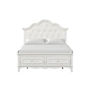  Furniture of America Naucalpan FM7456WH-T-BED Twin Storage Bed IMAGE 5