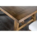  Furniture of America Losone FM3422BR-T-6PC-BN 6 Pc Dining Table Set with Bench IMAGE 3