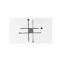  Furniture of America Silveria FM37001SV-T-7PC 7 Pc Dining Table Set IMAGE 3