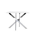  Furniture of America Silveria FM37001SV-T-7PC 7 Pc Dining Table Set IMAGE 4