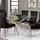  Furniture of America Silveria FM37001SV-T-7PC 7 Pc Dining Table Set IMAGE 5